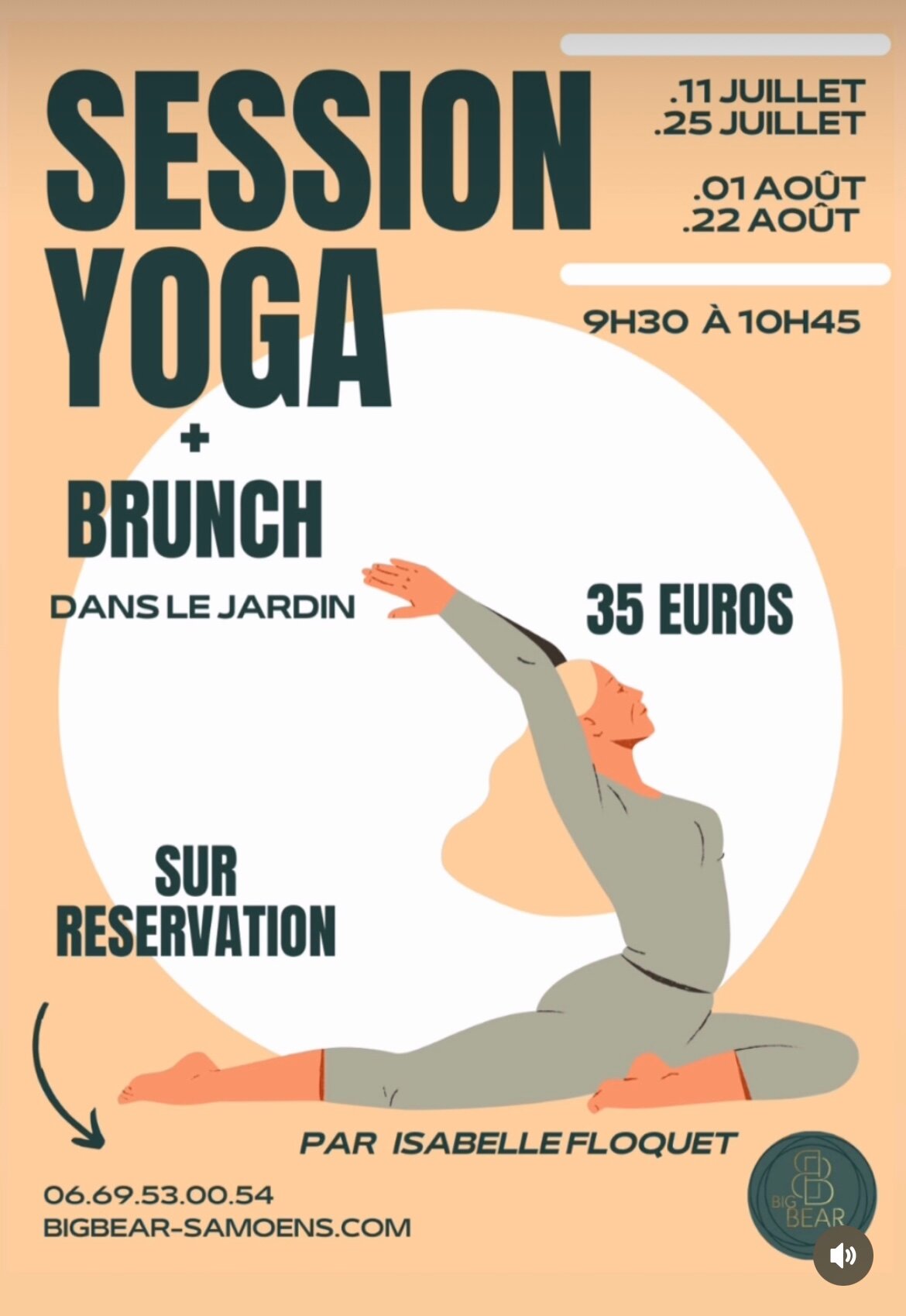 yoga programma poster